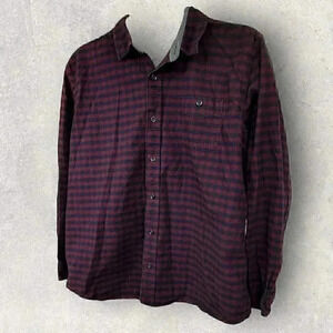 L.L. Bean Slightly Fitted Men's Long Sleeve flannel size XXL Reg